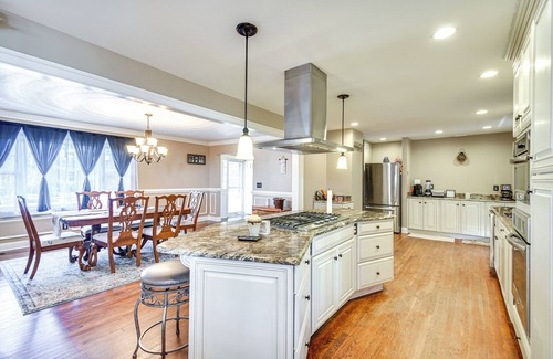 Hampton Casa | Waterfront Home w/ Dock & Yard in Hampton!