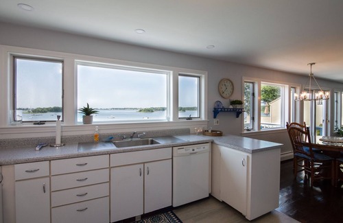 Narragansett Casa | Waterfront Home with Beautiful Views on Harbor Island