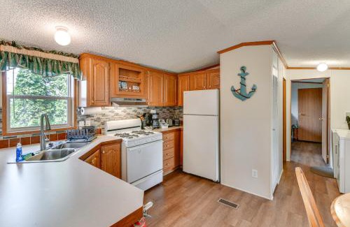 Gladwin Casa | Waterfront Home with Boat Slips in Northern Michigan