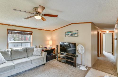 Gladwin Casa | Waterfront Home with Boat Slips in Northern Michigan