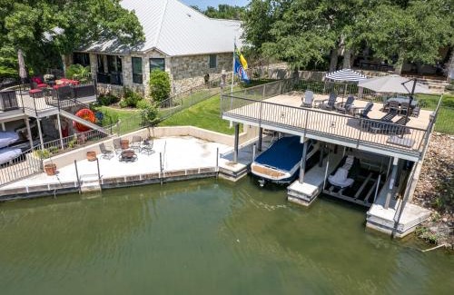 Horseshoe Bay West Casa | Waterfront Home with Boat Slip, Spacious Outdoor Patio and a Fenced Yard