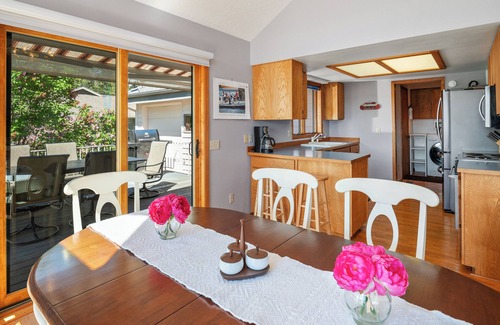 Sandpoint Casa | Waterfront home with AC, boat lift, dock | Dog Friendly
