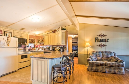 Canadian Casa | Casa frente al mar w / muelle privado en el lago Eufaula!