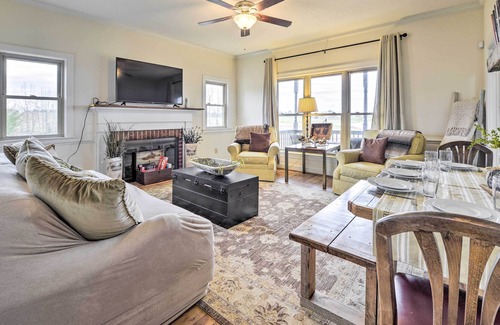 Louisburg Cabaña | Waterfront House w/ Patio & Fire Pit!