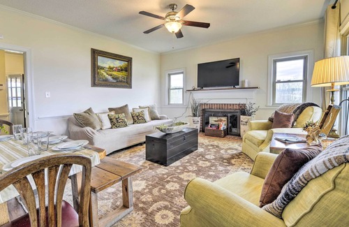 Louisburg Cabaña | Waterfront House w/ Patio & Fire Pit!