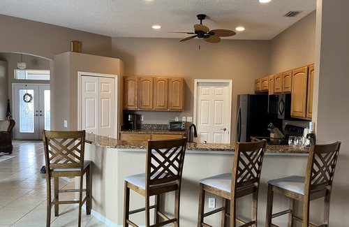 Palm City Casa | Waterfront house with dock, lift and hot tub