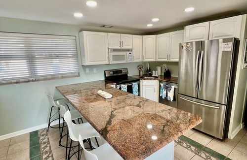 Ortley Beach Casa | Waterfront Lagoon Home with Private Dock and Ramp