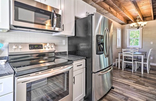 Caryville Cabaña | Waterfront Lake Cottage w/ Dock, Gentle Slope