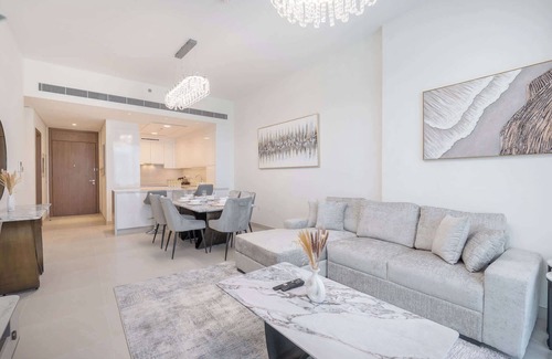Al Safa Apartamento | Waterfront Living with a Spacious Layout Sleeps 5