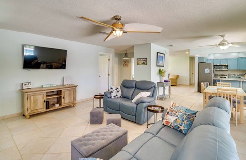 Holiday Cove Cabaña | Waterfront Merritt Island Vacation Rental w/ Pool!