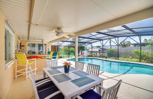 Holiday Cove Cabaña | Waterfront Merritt Island Vacation Rental w/ Pool!