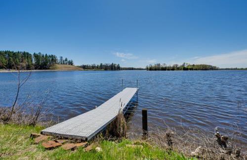 Nekoosa Casa | Waterfront Nekoosa Home with Dock, Views and More!