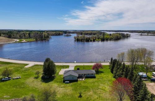 Nekoosa Casa | Waterfront Nekoosa Home with Dock, Views and More!