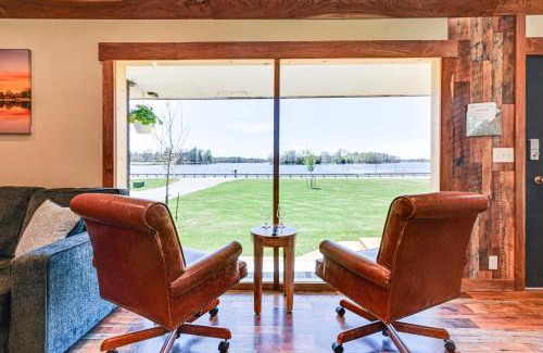 Nekoosa Casa | Waterfront Nekoosa Home with Dock, Views and More!
