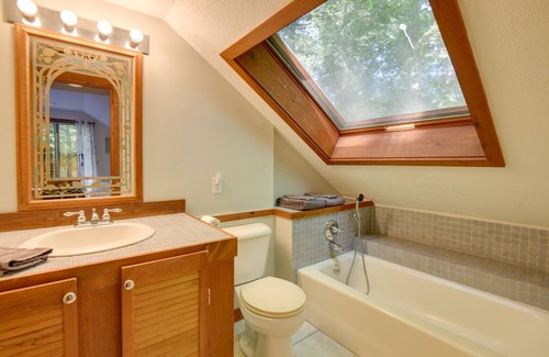 New Durham Casa | Waterfront New Durham Retreat: Swim Dock, Fire Pit
