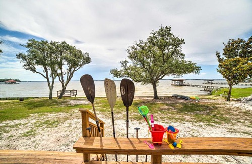 Perdido Beach Casa | Waterfront Perdido Beach House with Canoes and Kayaks!