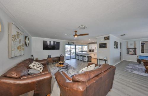 Apollo Beach Casa | Waterfront Pool House with Heated Pool