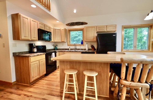 Presque Isle Casa | Waterfront Private home, Pet-friendly, Canoe Included! Fall Dates Available!