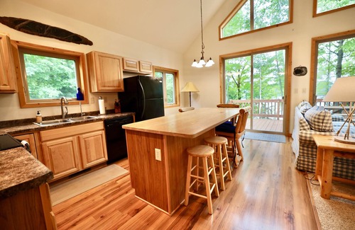 Presque Isle Casa | Waterfront Private home, Pet-friendly, Canoe Included! Fall Dates Available!