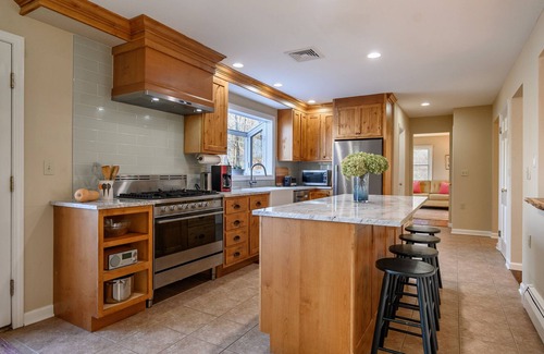 Goshen Casa | Waterfront renovated country house with deck, close to hiking, skiing
