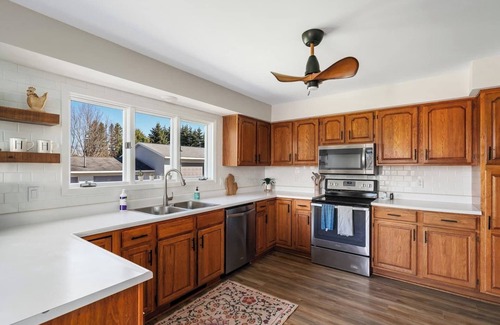 Cheboygan Casa | Waterfront Retreat by Henn House Properties