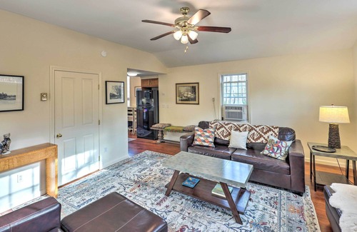 South Britain Casa | Waterfront Retreat w/ Boat Dock & Fire Pit!