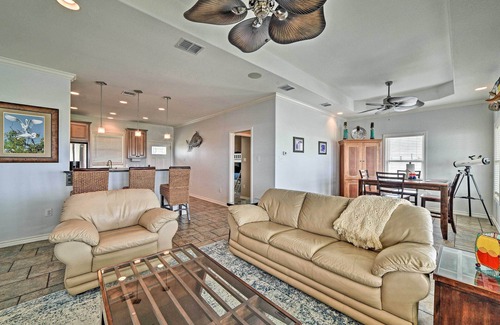 Rockport Casa | Waterfront Rockport Home w/ Dock & 3 Kayaks!
