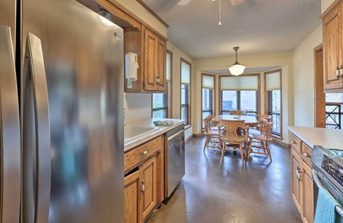 Jones Mills Casa | Waterfront Sanctuary w/ Boat Dock & Fire Pit!