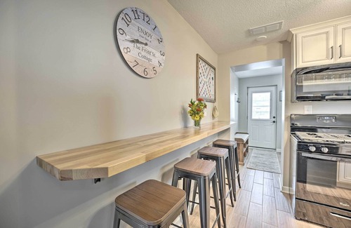 Syracuse Cabaña | Waterfront Syracuse Home w/ Patio & Fire Pit!