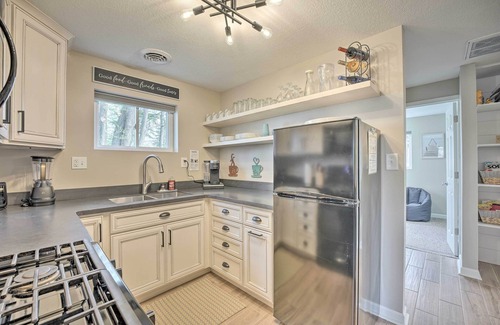 Syracuse Cabaña | Waterfront Syracuse Home w/ Patio & Fire Pit!