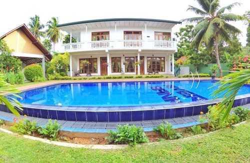 Matara Villa | Villa frente al mar con piscina al aire libre (12P)