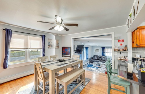 Wallkill Casa | Waterfront Wallkill Duplex Home w/ Fire Pits!