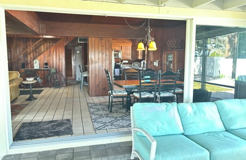 Palm City Cabaña | Waterfront! Wide Views! Large Dock & Lift! 3/2 Cottage on Saint Lucie River