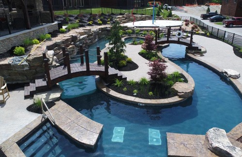 Indian Point Casa | WaterMill Cove Resort 8Bed Lakefront Lodge POOL LAZY RIVER 2 miles to SDC Dock