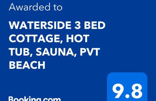 Arrochar Casa | WATERSIDE 3 BED COTTAGE, HOT TUB, SAUNA, PVT BEACH