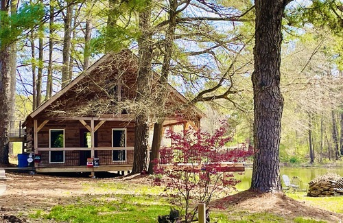 Cisco Cabina | Waterside Cabin GREAT Fishing, 4 beds, 2 Kayaks Gated WI-FI parking Washer Dryer