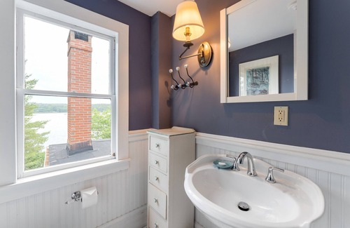 Blue Hill Casa | Waterside Parker Point Gem with Signature Dining Room & Wrap Around Porch