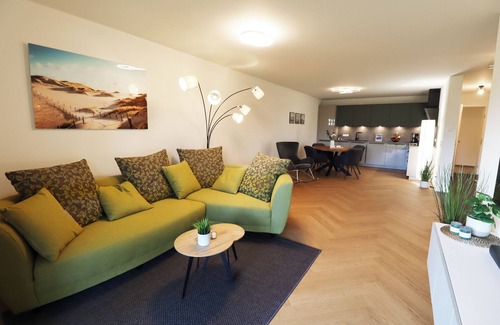 Tossens Apartamento | WATT Moij - North Sea time in Tossens. Sauna. Terrace. Family friendly.