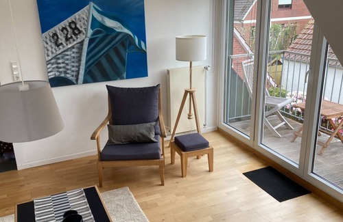 Nordseebad Burhave Apartamento | Wattkante Burhave, Apartment Hans & Grete (upper floor): 62 sqm, near the beach