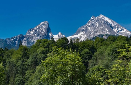 Mitterbach Condominio | Watzmann Panorama holiday apartment in a very central and quiet location