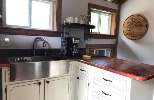 Waynesville Casa | Waynesville Horse Farm Converted Hay Loft - Horses Below!
