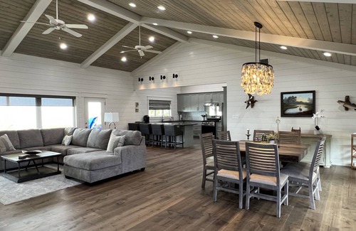 Lake Charles Casa | WE ARE BACK! Stunning Waterfront Home on Calcasieu Lake