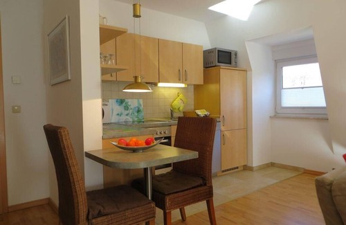 Bad Suderode Apartamento | Casa blanca en el parque del balneario, apartamento con vista a la montaña