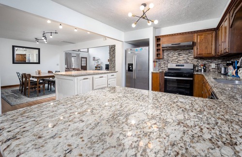 Norman Casa | Welcome to your backyard Oasis, right next to OU. Boomer Sooner!