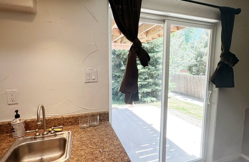 Parker Casa | Welcoming huge basement with 1 bed and private kitchen and bath with in Parker