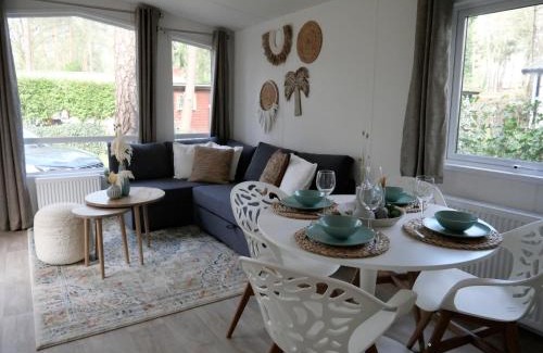 Bosgebied Hoenderloo Chalet De Esquí | Welkom in het beachbos I Onthaasten op de Veluwe