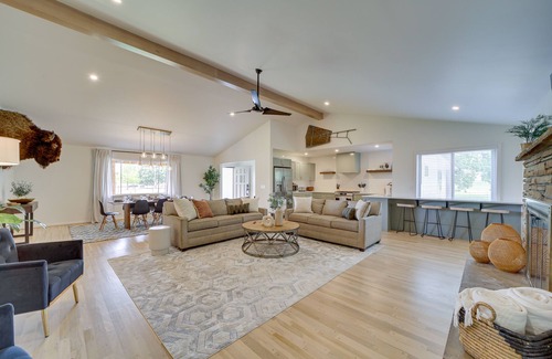 Tulsa Casa | Well-Appointed Tulsa Home w/ Fire Pit & Patio!