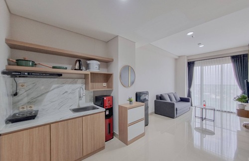 Mlati Apartamento | Well Furnished 1Br At Patraland Amarta Apartment