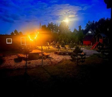 gmina Stezyca Casa | Wellness chill domek na Kaszubach,Gołubie ,saunowy zakątek z balia pod gwiazdami