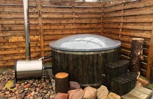 gmina Stezyca Casa | Wellness chill domek na Kaszubach,Gołubie ,saunowy zakątek z balia pod gwiazdami